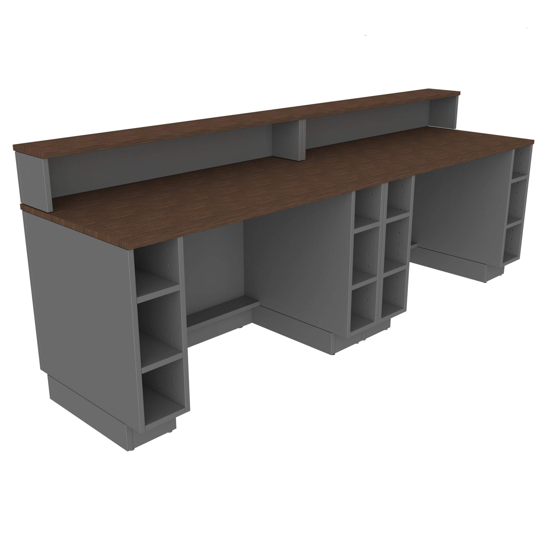 RETAIL COUNTER RECEPTION DESK 118CM INCL RECEPTION TOP