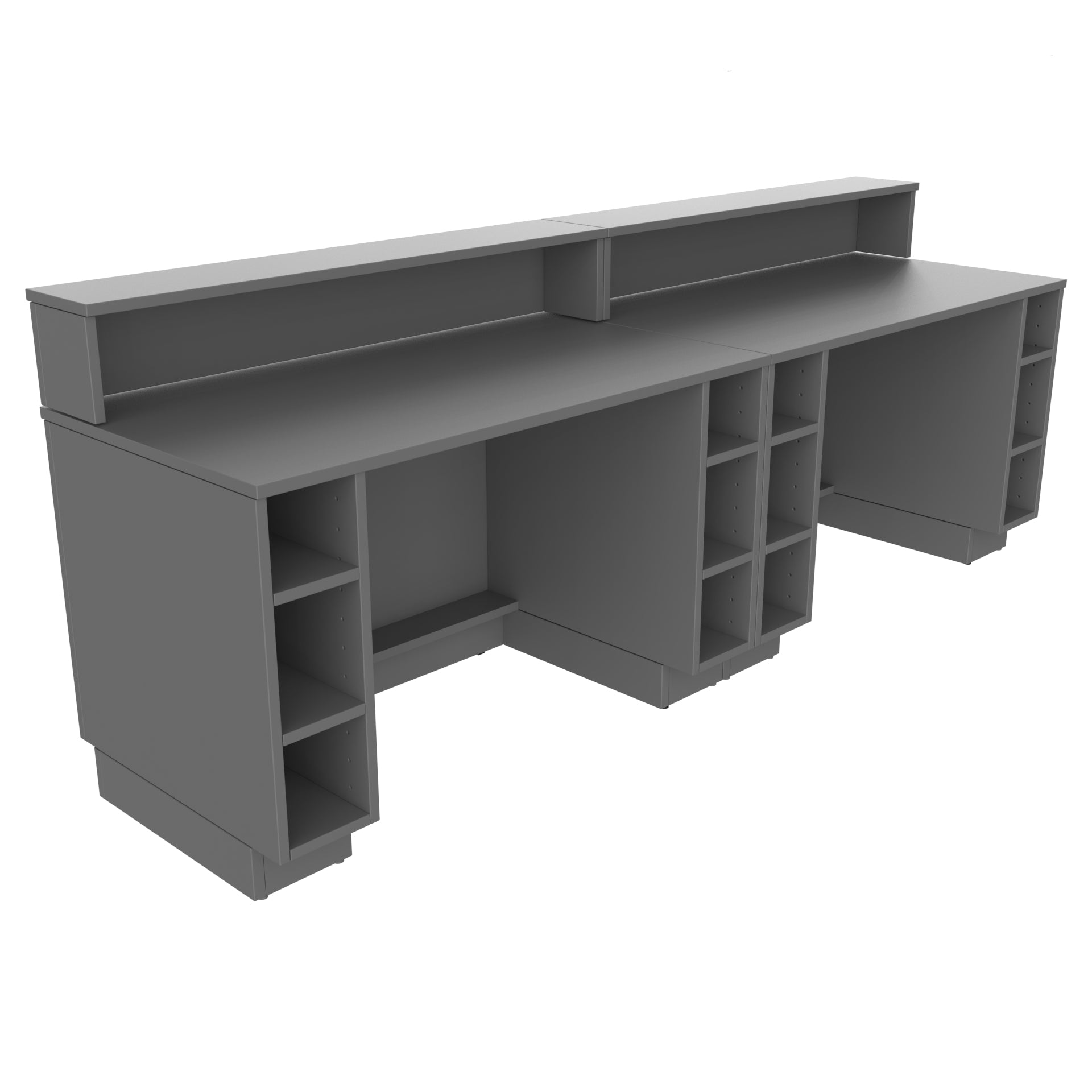 RETAIL COUNTER RECEPTION DESK 118CM INCL RECEPTION TOP