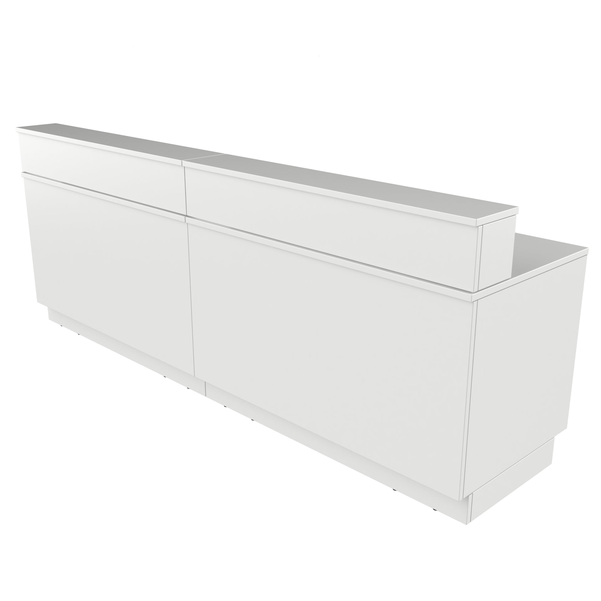 RETAIL COUNTER RECEPTION DESK 118CM INCL RECEPTION TOP