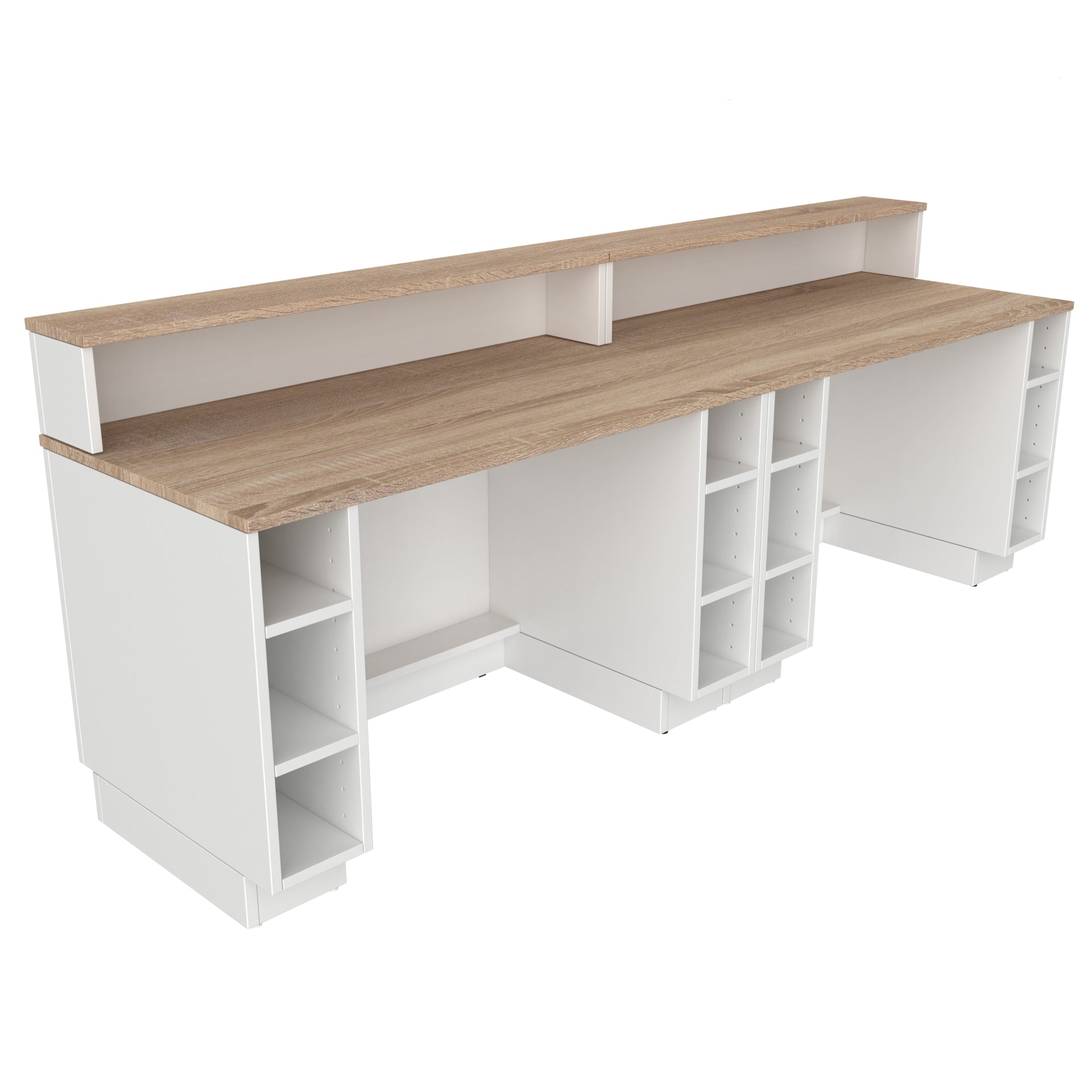 RETAIL COUNTER RECEPTION DESK 118CM INCL RECEPTION TOP