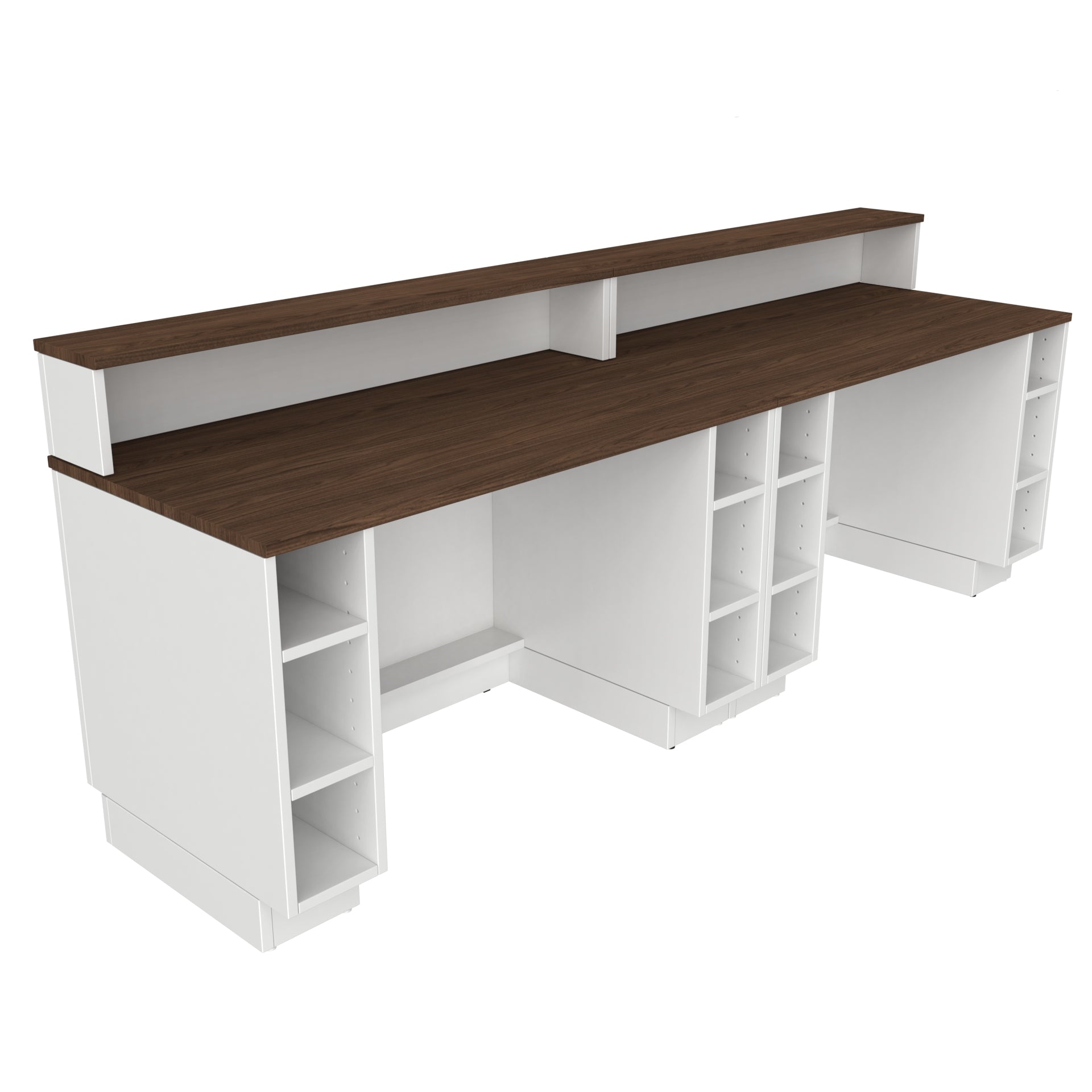 RETAIL COUNTER RECEPTION DESK 118CM INCL RECEPTION TOP