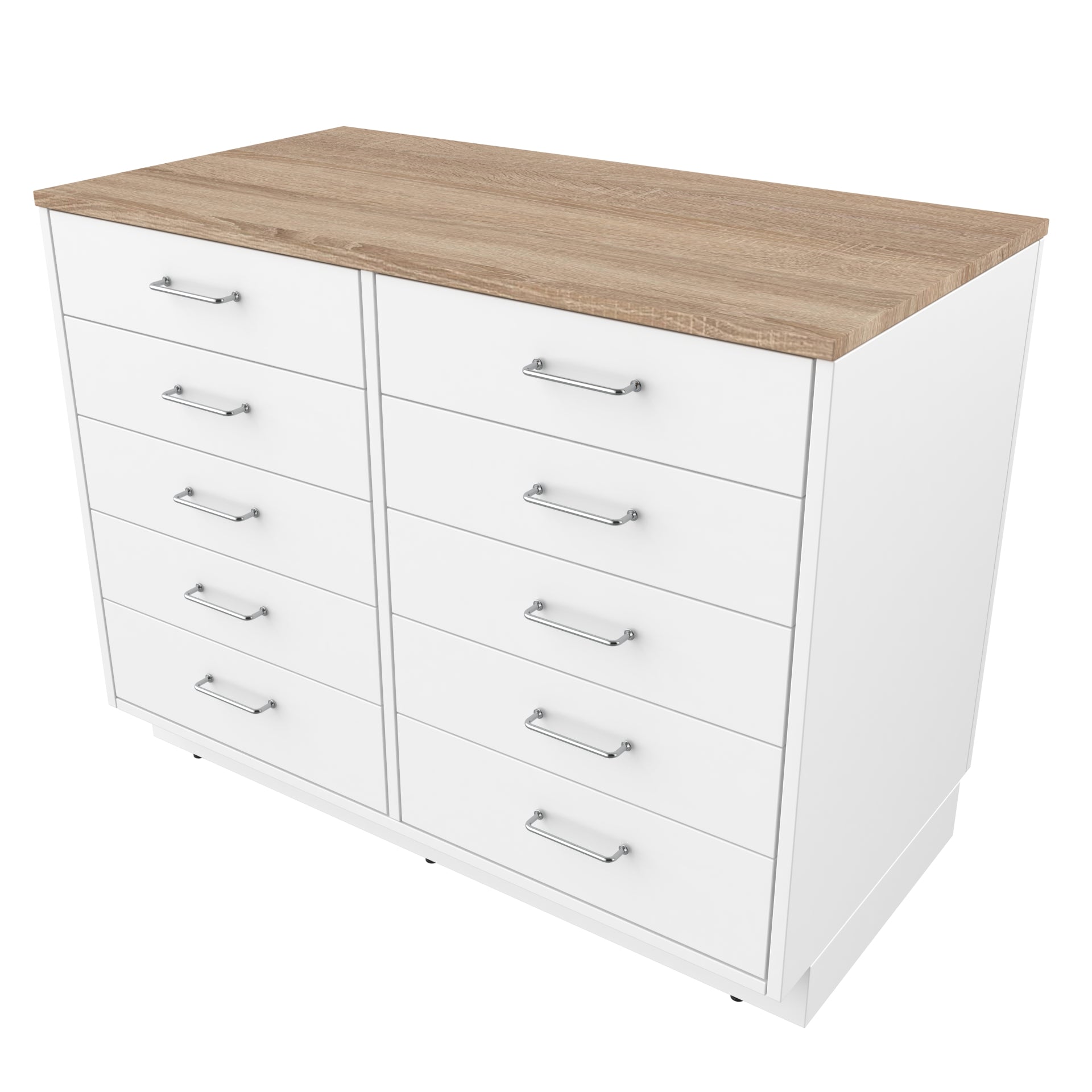 RETAIL COUNTER 118 cm incl 10 Drawers