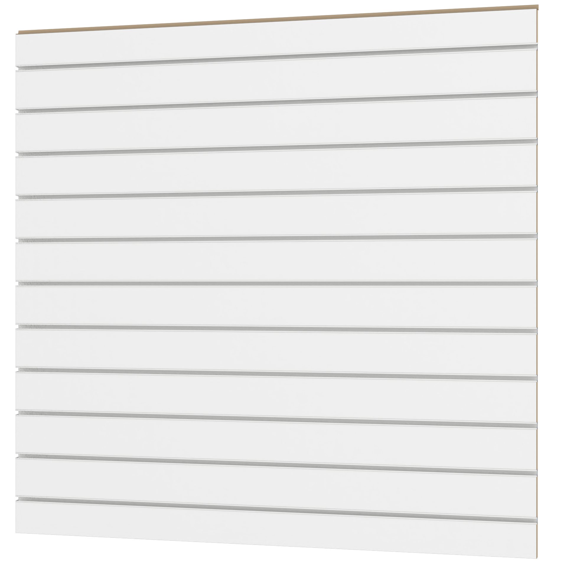 Slatwall width 1200mm x height 1200mm slot spacing CC100mm. including aluminum inserts