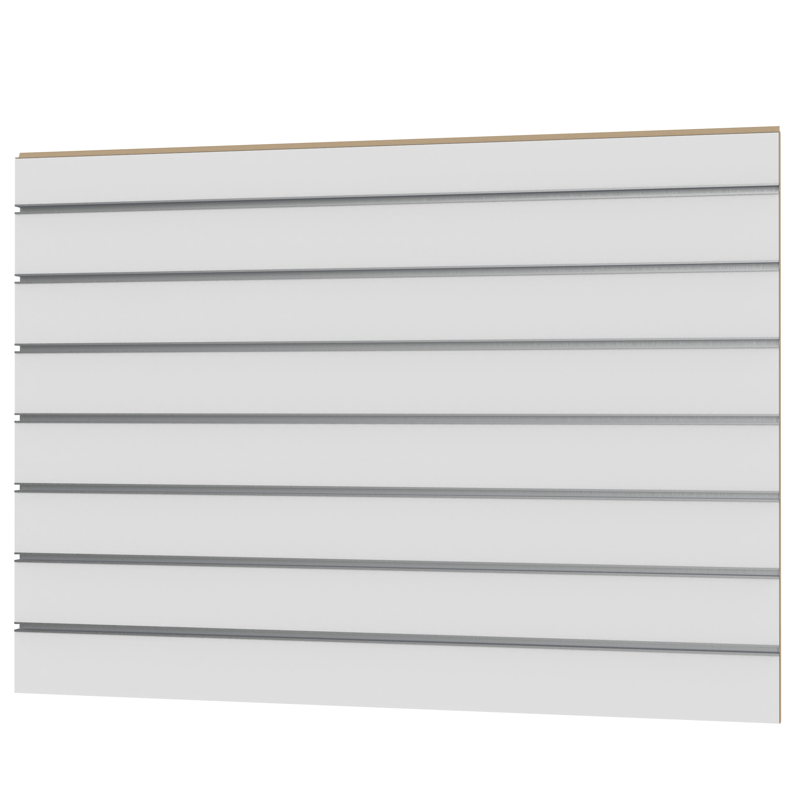 SLATWALL WIDTH 1200MM X HEIGHT 800mm SLOT SPACING CC100MM. INCLUDING ALUMINUM INSERTS