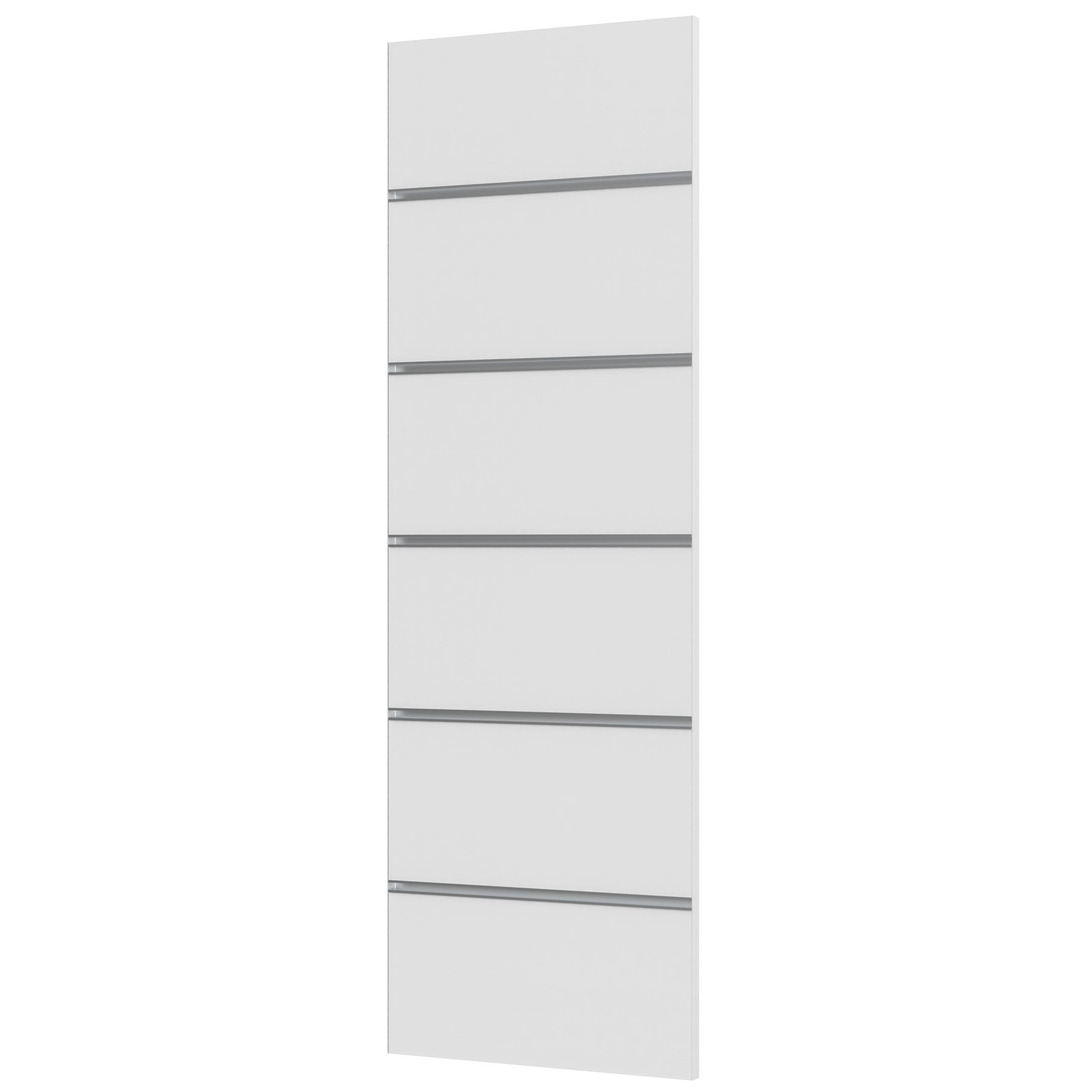 Edged Slatwall wall 400 x 1200 mm slat spacing CC 200 mm