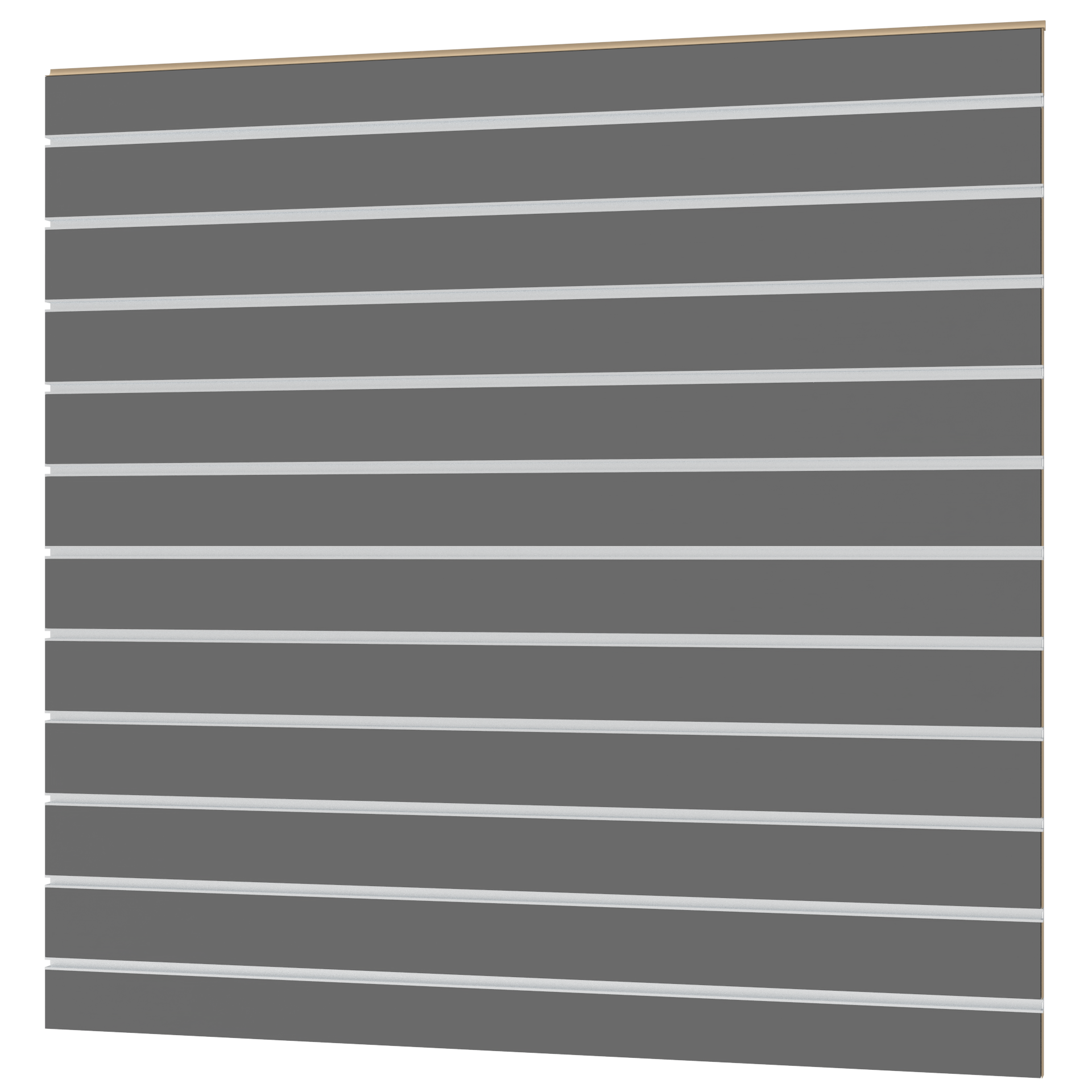 Graphite Lamellenwand 1200 x 1200 mm